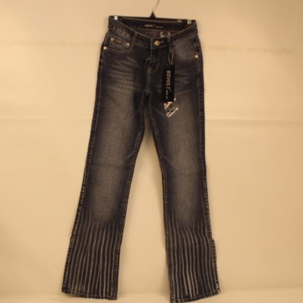 Vintage Revolt Dark Blue Jeans style 159793